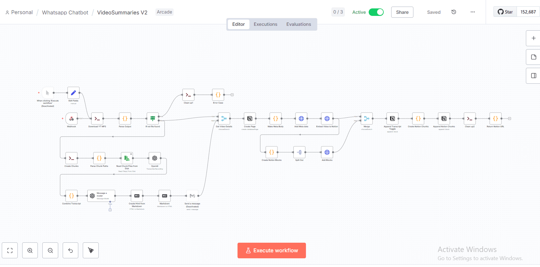 Video Summary Automation