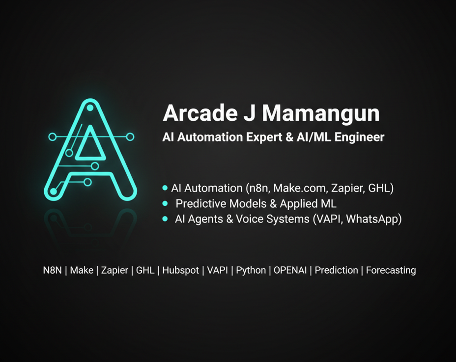 Arcade AI/ML Engineer