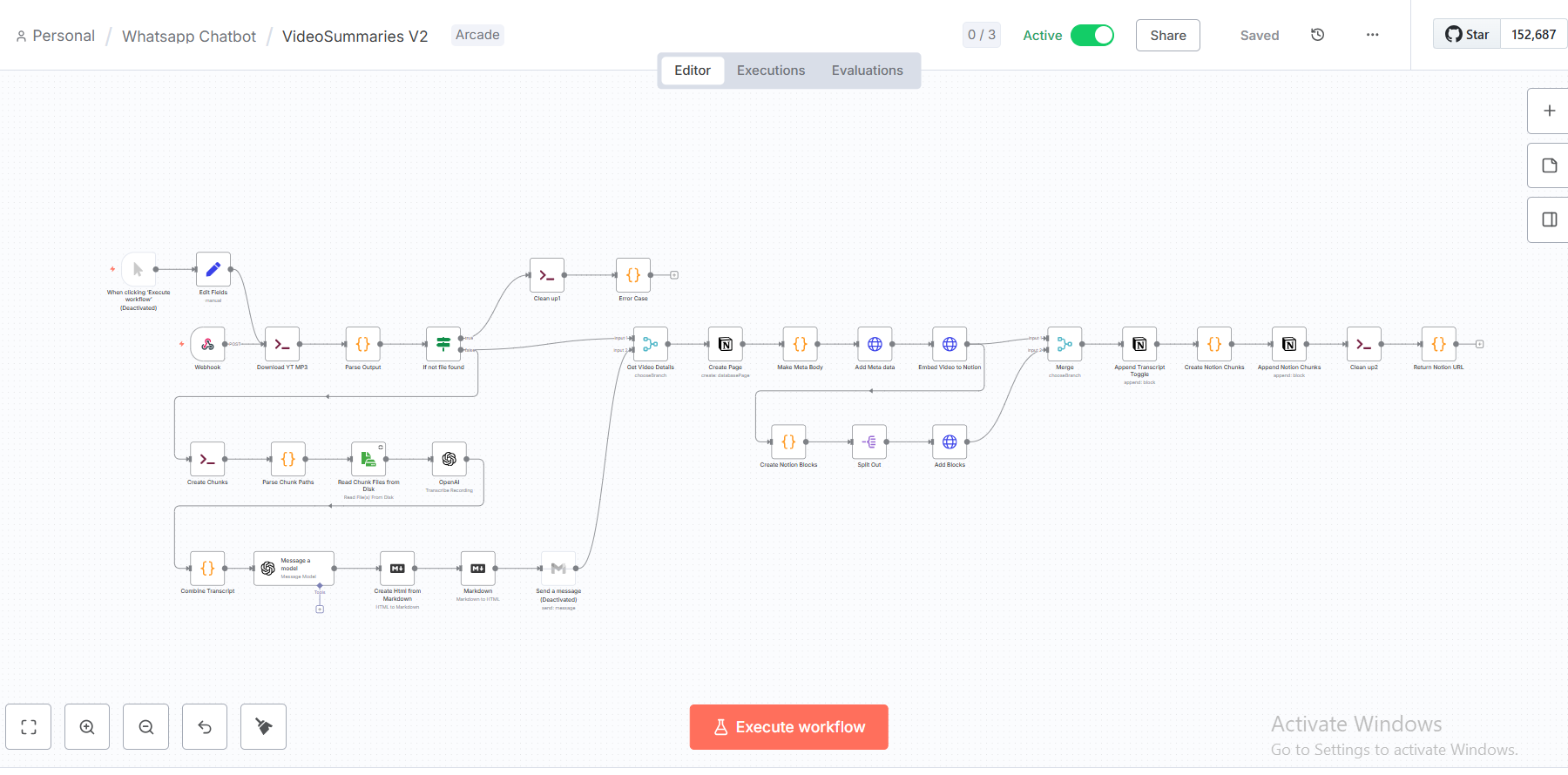 Video Summary Automation